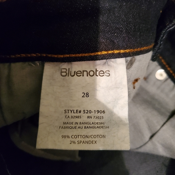 NWOT Bluenotes dark blue shorts - Picture 8 of 9